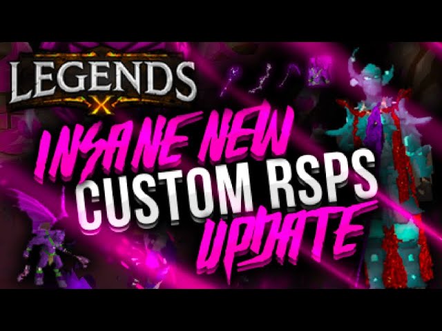 THIS INSANE *NEW* CUSTOM RSPS UPDATE HAS ARRIVED!! (HUGE GIVEAWAYS) - LegendsX RSPS