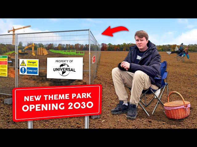 This is where Universal Studios Great Britain will be...