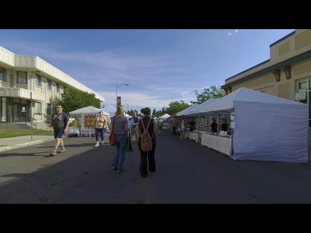 Walking Mall in Helena, MT and Helena Farmers Market VR180