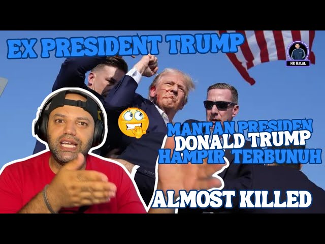 New video shows Trump shooter climbing onto the roof at rally! | MR Halal Reaction