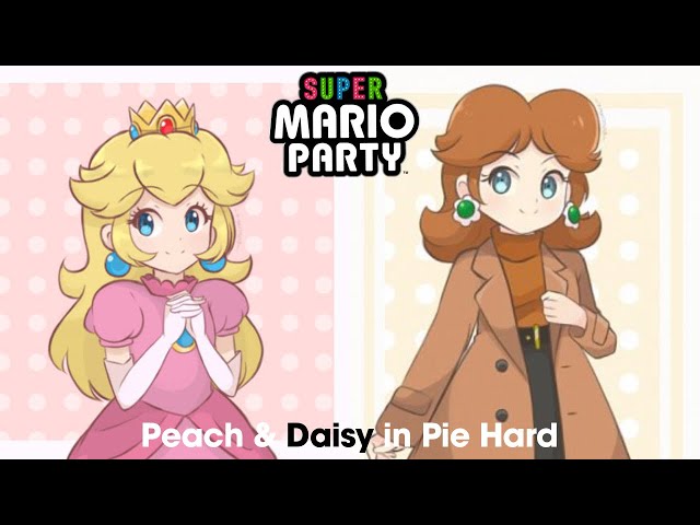 Super Mario Party - Peach & Daisy in Pie Hard