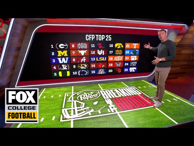 Joel Klatt reacts to Week 14 CFP rankings | Breaking the Huddle