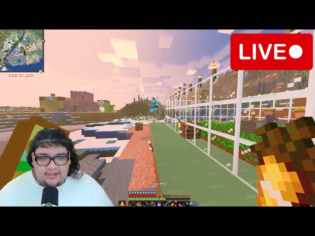 Minecraft Live Adventure – Building, Exploring, and Surviving Together! 🌄⛏️