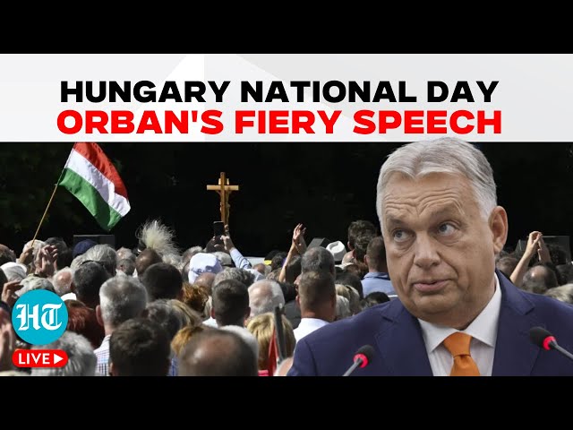 Orban Speech LIVE | Viktor Orbán's Speech at Hungary's National Day LIVE | EU | Russia | Putin