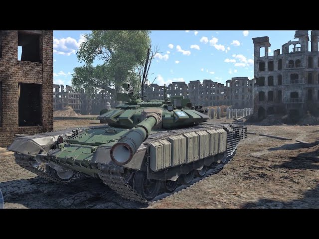 T-72B3 Russian Main Battle Tank Gameplay (1440p 60FPS)