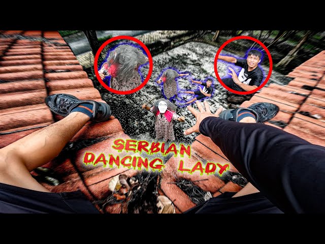 PARKOUR POV ESCAPE SERBIAN DANCING LADY REAL LIFE ESCAPE || Horror Parkour Pov