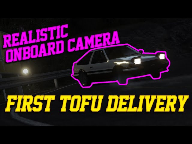 FIRST TOFU DELIVERY | Mount Akina On board Camera | Assetto Corsa