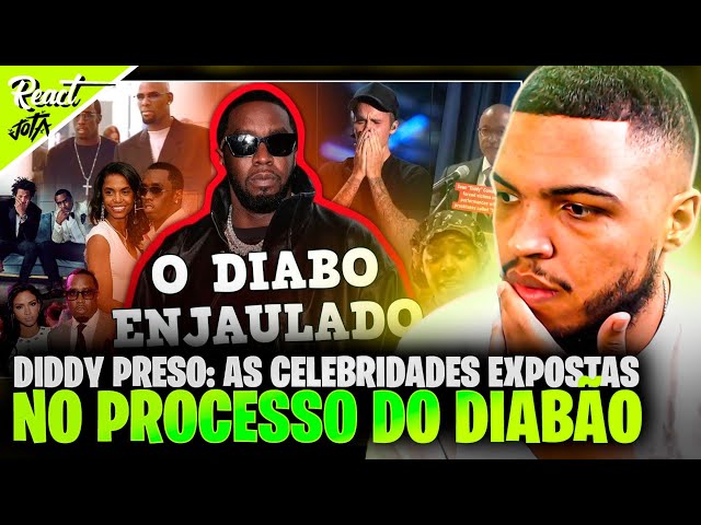 DIDDY PRESO: AS CELEBRIDADES EXPOSTAS NO PROCESSO! JAY-Z É O PRÓXIMO? | Cortes do Jota Jogadas