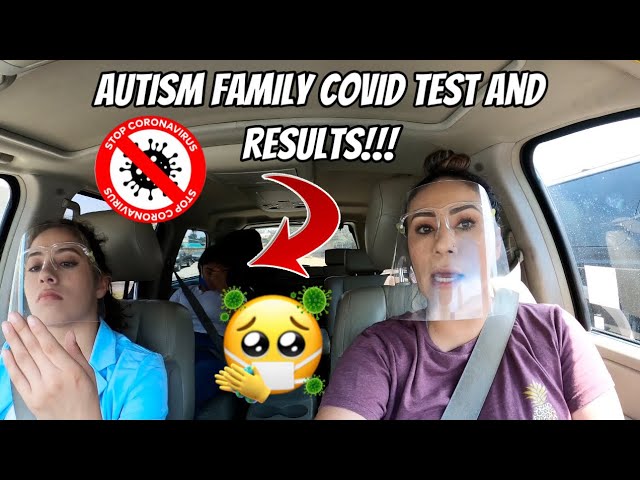 Autism family COVID TEST + Results! | **horrible experience** | Autism Royalty Family