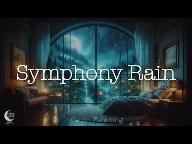 Rain and Piano Music 🌧️🎹 | Calm Soundtrack for Tranquil Nights 🌙✨ | Rainymusic ,Piano #relaxingmusic