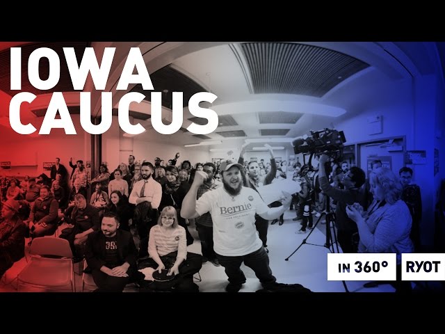 Iowa Caucus in 360º