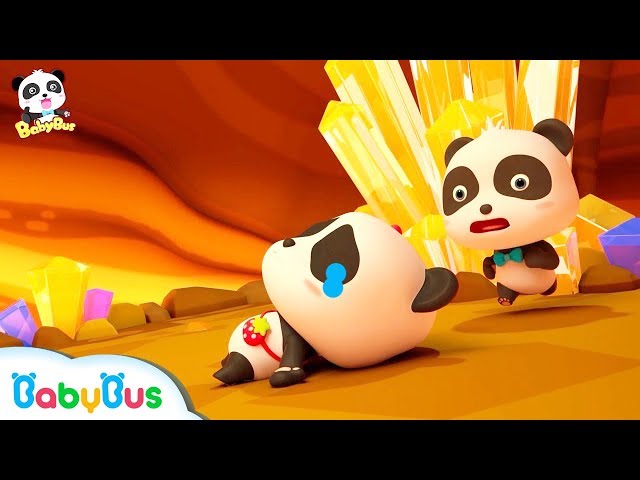 Help! Baby Panda's Trapped in Crystal Cave | Magical Chinese Characters | Kids Cartoon | BabyBus