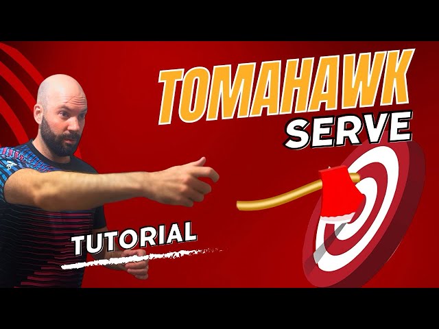 The EASIEST Serve to Learn - Tomahawk Tutorial