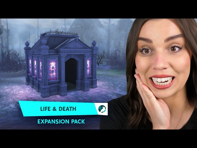 Exploring The Ancient Crypt! (The Sims 4 Life and Death)