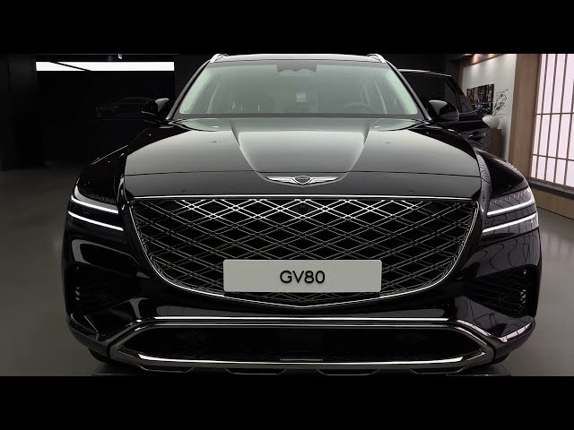 ‘Refreshed’ | GENESIS GV80 | Vik Black | 3.5T V6 AWD (P1) #genesisgv80