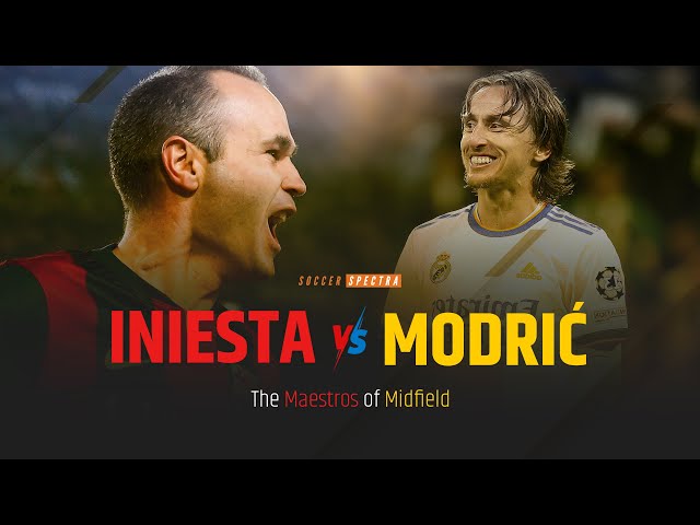 The Masters of Midfield: Iniesta vs Modrić – English Commentary