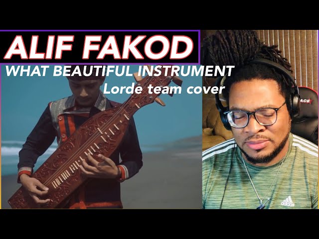 FIRST TIME HEARING - Lorde-Team (Sape' Cover) Alif Fakod- REACTION - alat musik apa ini