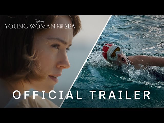 Young Woman and The Sea | Official Trailer | Disney UK