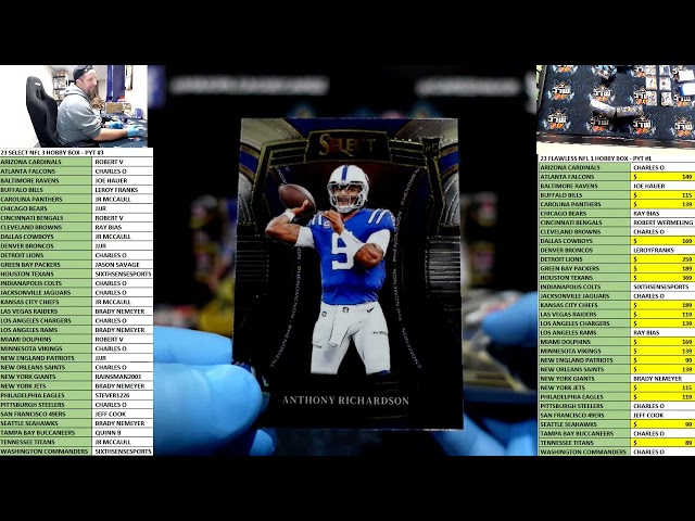 23 SELECT NFL 3 HOBBY BOX - PYT #3