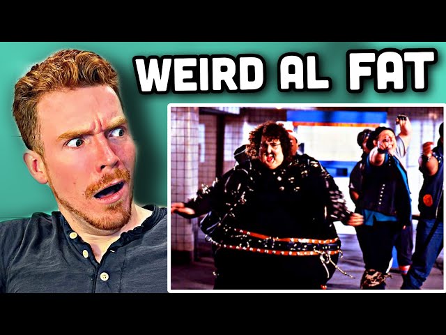 First Time Hearing | Weird Al Yankovic - Fat (Official Music Video) Reaction