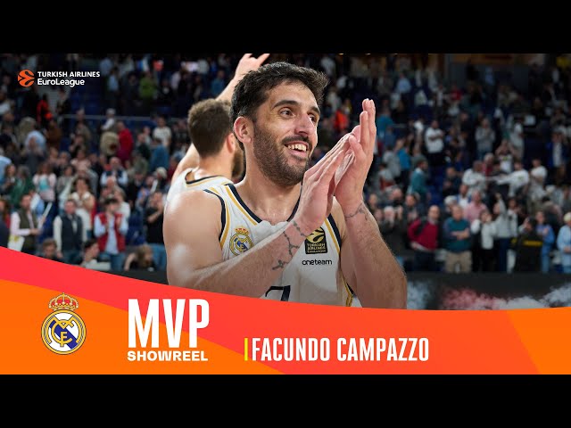 Facundo CAMPAZZO | MVP SHOWREEL | PLAYOFFS Game 2 | 2023-24 Turkish Airlines EuroLeague