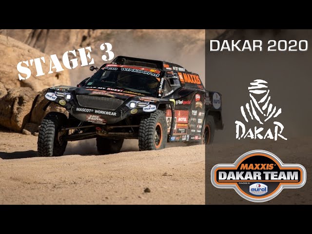 Amazing desert rallying, Dakar stage 3 - easy in top 30 Coronel in Dakar Rally 2020