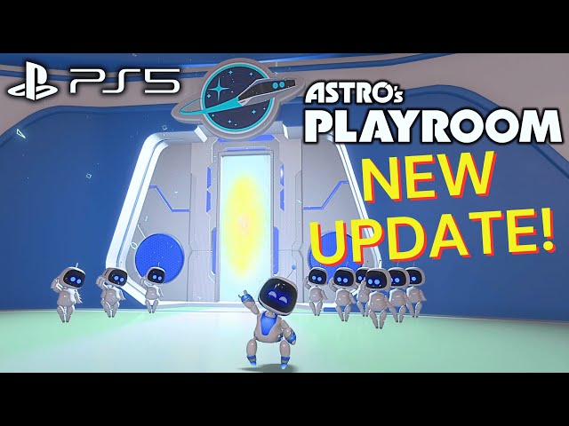 New Update DLC Items! Astro's Playroom PS5 [4K HDR 60 FPS]