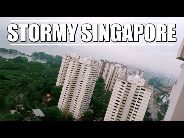 Stormy Singapore | Family travel vlog