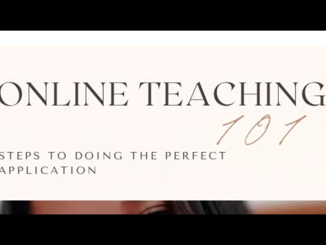 Teaching English Online