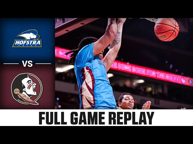 Hofstra vs. Florida State Full Game Replay | 2024-25 ACC Men’s Basketball