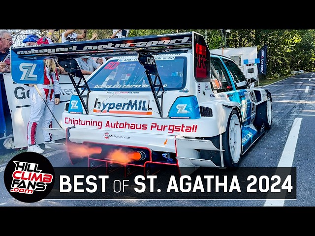 BEST of Hill Climb St. Agatha 2024 ☆ Incredible Racing Action by HCF