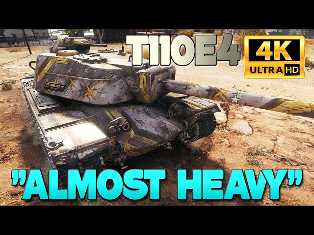 T110E4: NICE FIGHT WITH THE "ALMOST HT" - World of Tanks