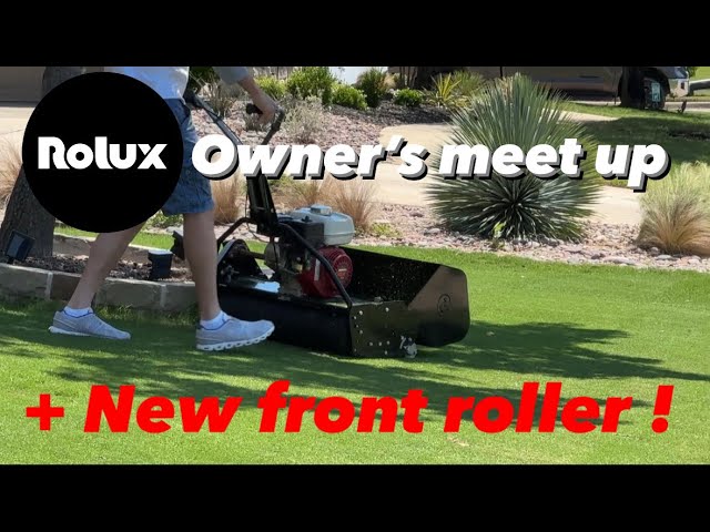 ROLUX REEL MOWER DEMO MEET | Interview with Rolux Owners | Rolux Demo Day Frisco Texas 2024