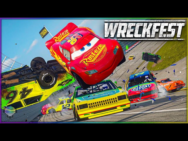 McQueen Returns to DEGA! | Wreckfest NASCAR Legends