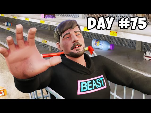 Survive 100 Days in Mr Beast Grocery Store! - Fortnite