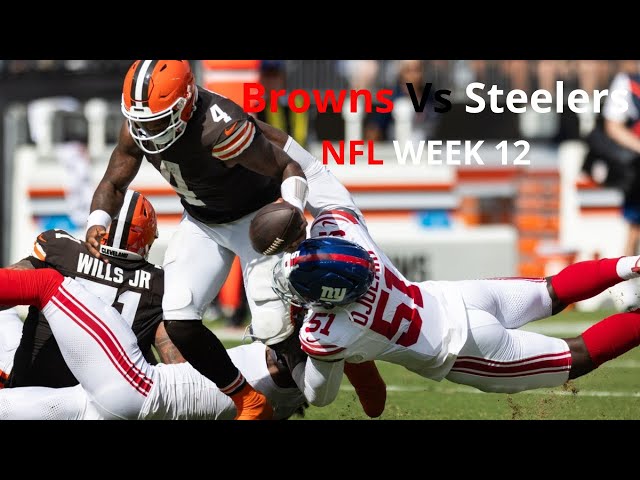 Steelers vs Browns : Cleveland Browns Vs Pittsburgh Steelers #nfl #news