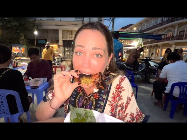 $5 STREET FOOD CHALLENGE in Siem Reap, Cambodia 🇰🇭