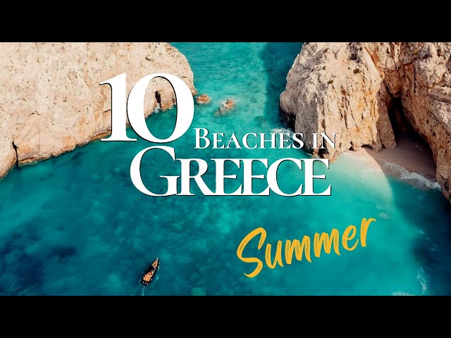 10 Most Beautiful Places to Visit in Greece 4k 🇬🇷 | Best Beaches