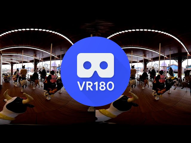 VR Carousel Experience in 4K @ Lotte World Adventure Busan