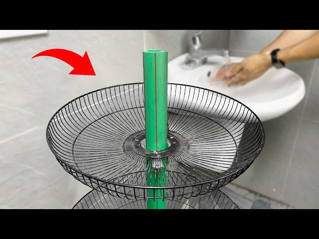 I Secretly Get Hot water directly by This Way! Put PPR pipe on the Fan Cage and see what happens ?