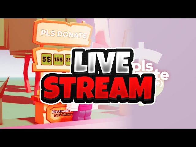 PLS donate live free robux GIVEAWAY FREE robux LIVE TO VIEWERS! LIVE hhttps://t.me /perespb2