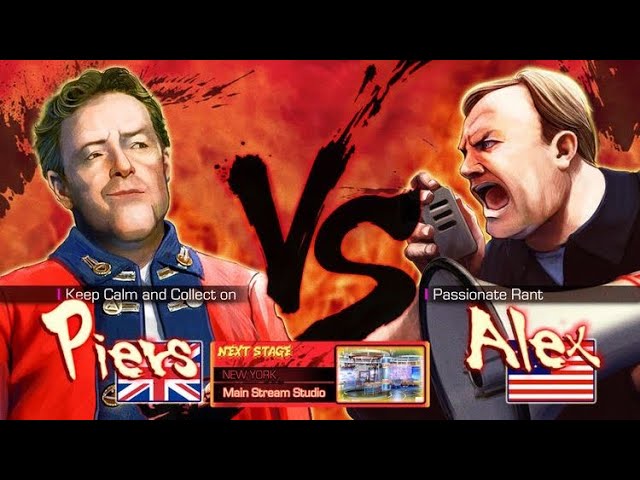 The greatest debate. Piers Morgan had no chance against Alex Jones.