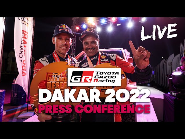 Toyota Gazoo Racing Dakar 2022 Press Conference