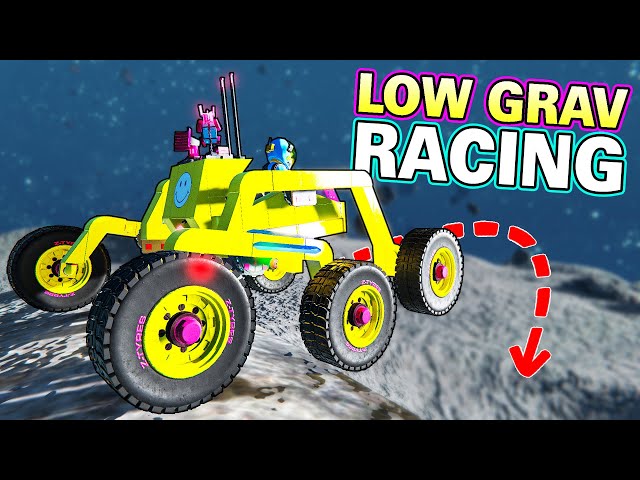 Who Can Build The Best Rover For LOW GRAVITY Racing?