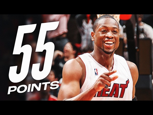 Dwyane Wade's LEGENDARY 55-PT Performance! | NBA Classic Games