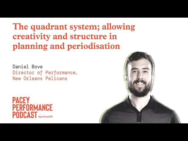 The quadrant system; allowing creativity and structure in planning and periodisation