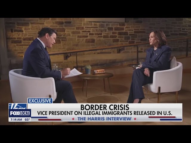 Kamala Harris sits down for FOX News interview