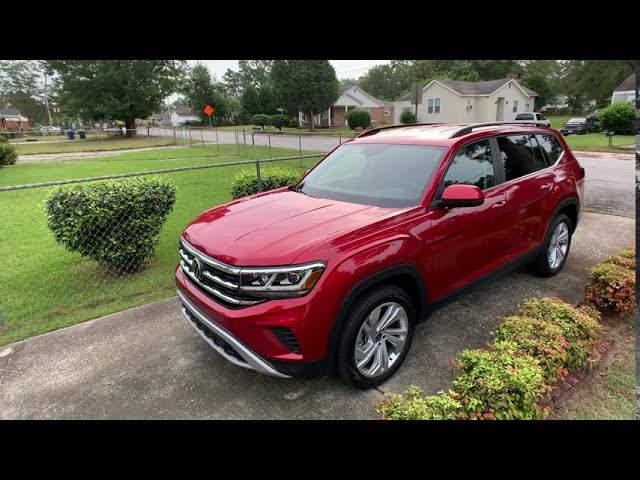 Best Detailed Walkaround 2021 Volkswagen Atlas V6 SE w/Technology