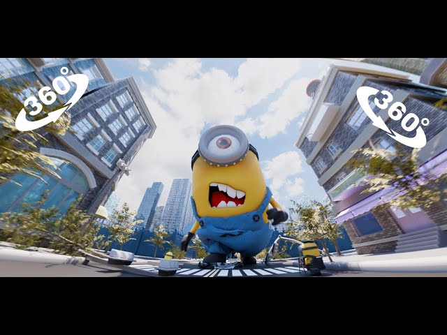 VR 360° GIANT MINION in the City #2