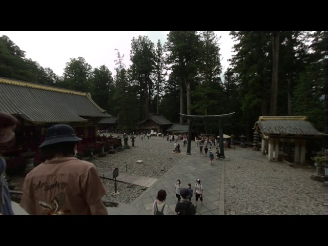 VR180 2020.8 Nikko Toshogu Shrine 13 Japan World Heritage